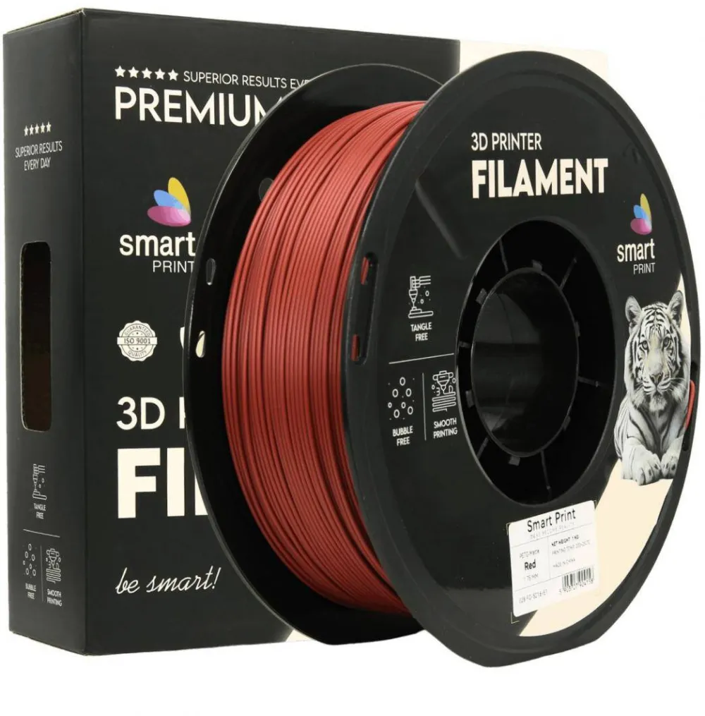 PROFESSIONAL LAB SMART PRINT 3D FILAMENT PETG MATTE RED