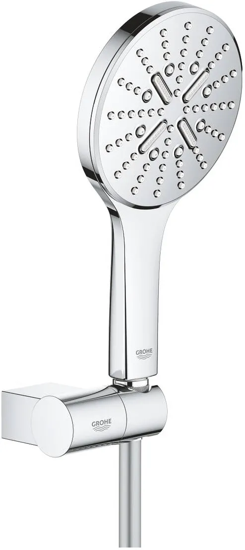 Grohe Set para dus SmartActive 26580000, 1/2'', 3 functii, suport, furtun, crom