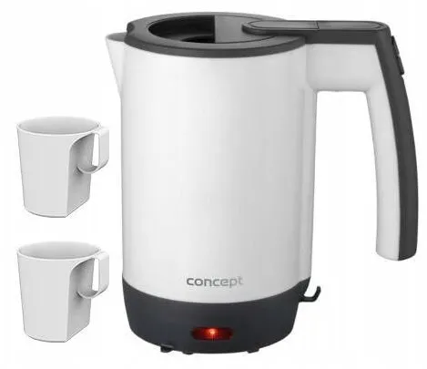 Concept Ceainic turistic Concept RK7030, 0.5L, set cu 2 cani, compact, antiderapant