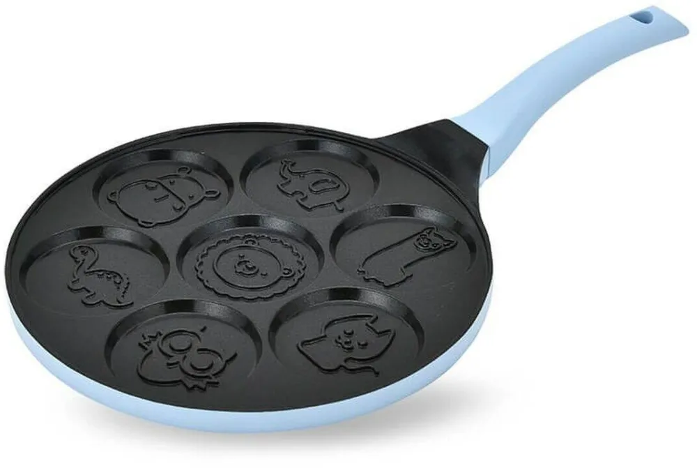 Feel-Maestro Tigaie crepe Feel Maestro, albastru-negru, aluminiu, O 26 cm