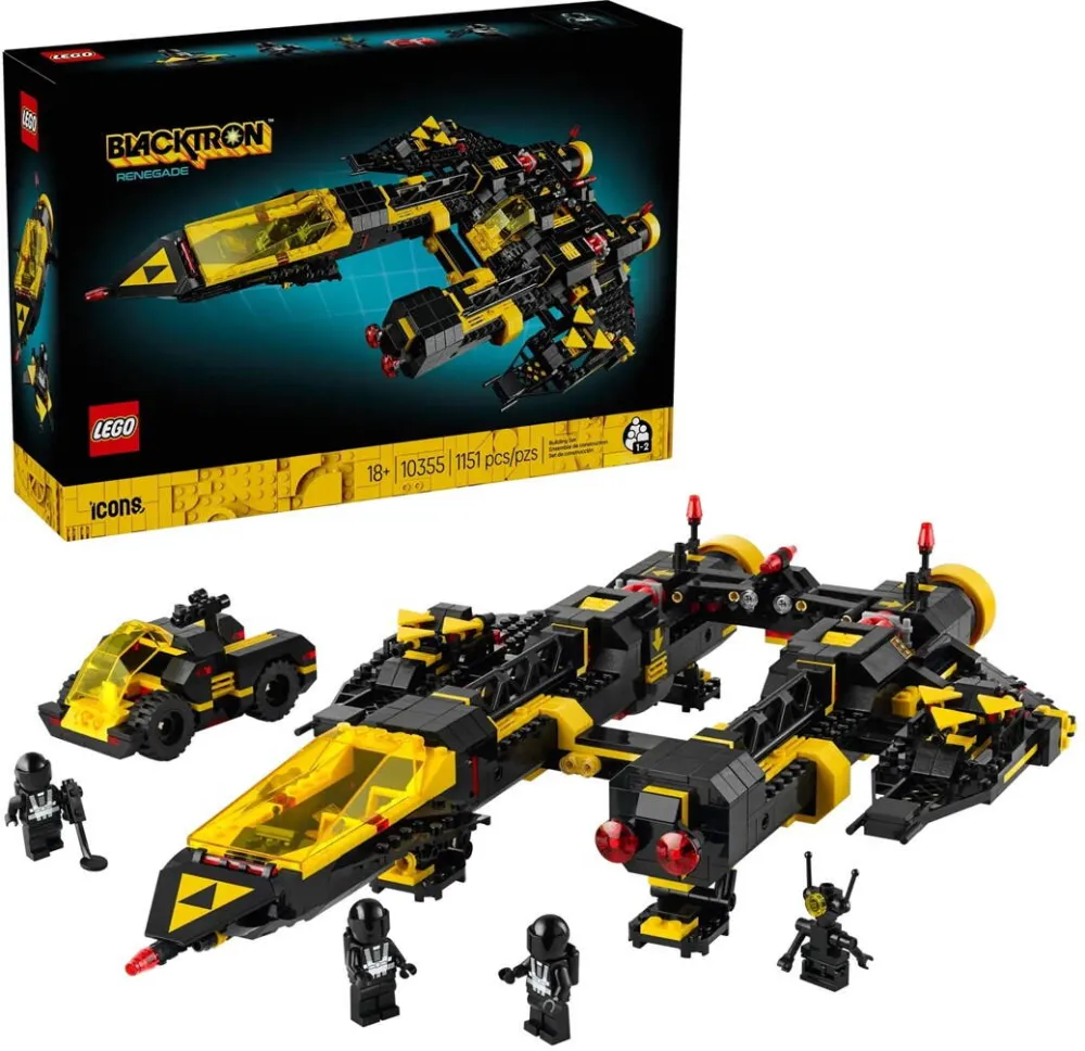 LEGO ICONS 10355 Blacktron Renegade
