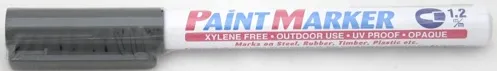 Artline Marker cu vopsea Artline 440XF, corp metalic, varf rotund 1.2mm - negru