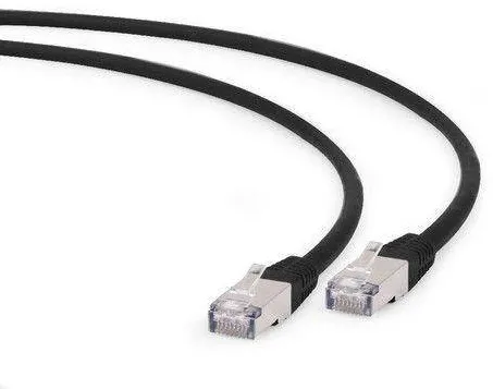 Cablu Gembird patchcord RJ45, cat. 6A, FTP, LSZH, 1.5m, black