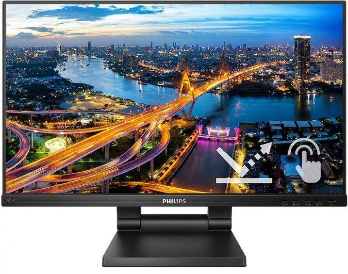 Monitor Philips LED 242B1TC 23.8 inch 4 ms Negru 75 Hz
