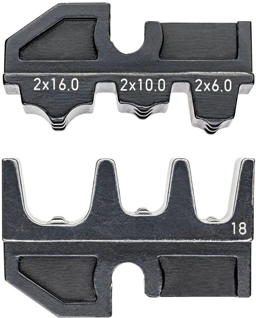 KNIPEX Cleste Crimping Die for twin wire ferrules