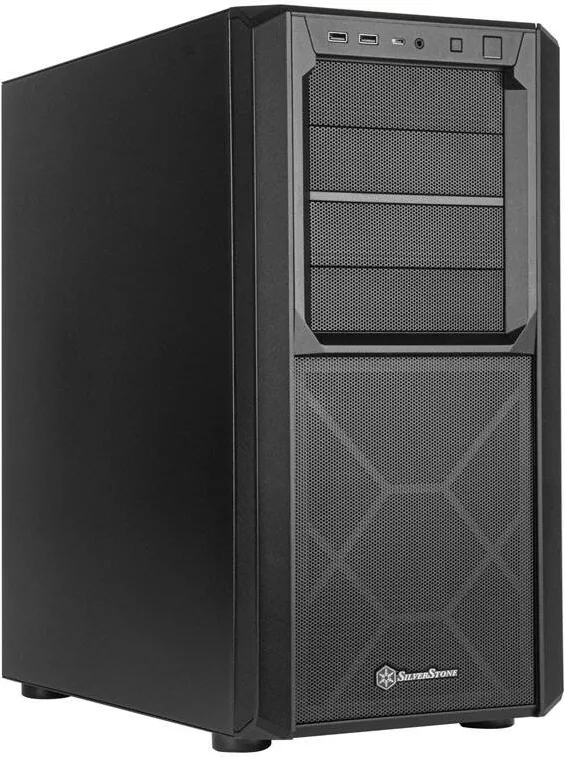 Carcasa PC Silverstone SST-SED1-B Seta D1 Black