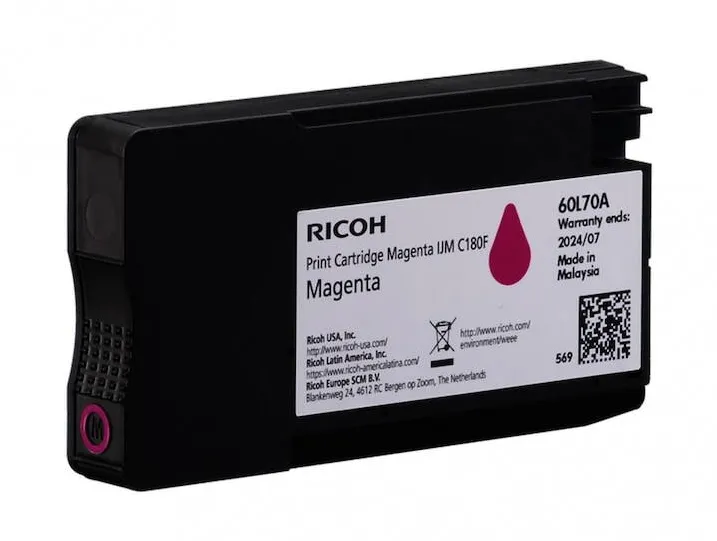 Cartus Imprimanta Ricoh IJM C180F, 1600 pagini, Magenta