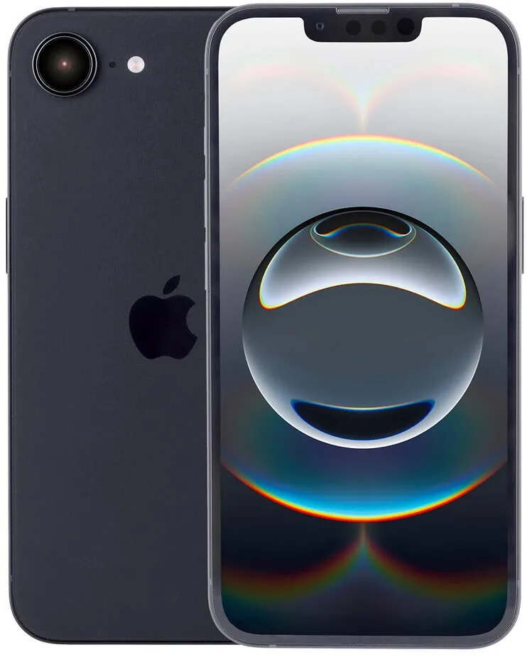 Smartphone Apple iPhone 16e 15.5 cm (6.1") Dual SIM iOS 18 5G USB Type-C 128 GB Black