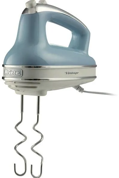 Mixer de mana Ariete Vintage 1548BL albastru deschis 450 W