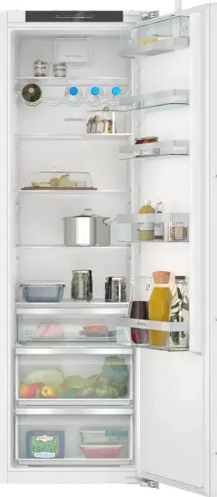 Combina Frigorifica SIEMENS incorporabil KI81RADD0 iQ500, 310 L, hyperFresh, superCooling, softClose, 177 cm