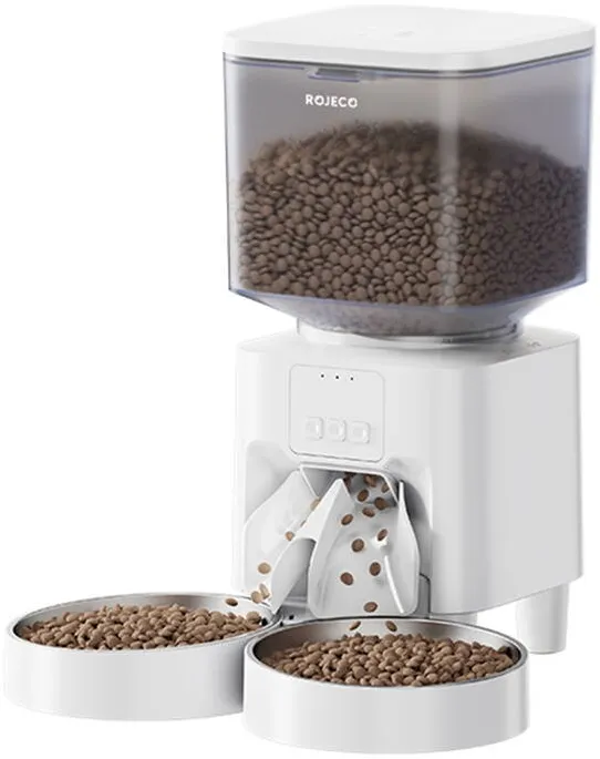 Rojeco Rojeco 4.5L Alimentator automat pentru animale de companie WiFi Version Dou