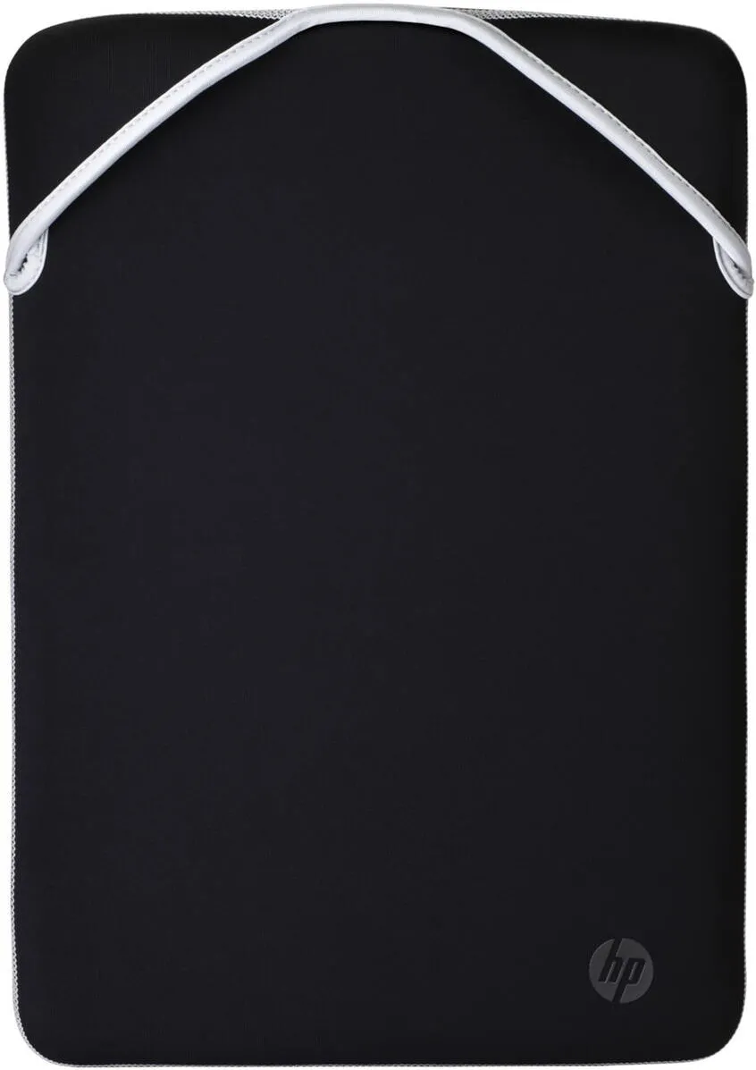 HP Husa laptop HP 14", Negru/Argintiu