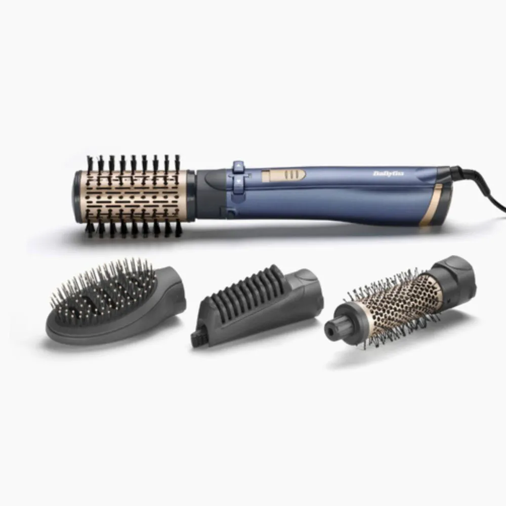 BABYLISS Perie rotativa BaByliss Style Pro AS965E, 1000W, Tehnologie ionica, 4 accesorii