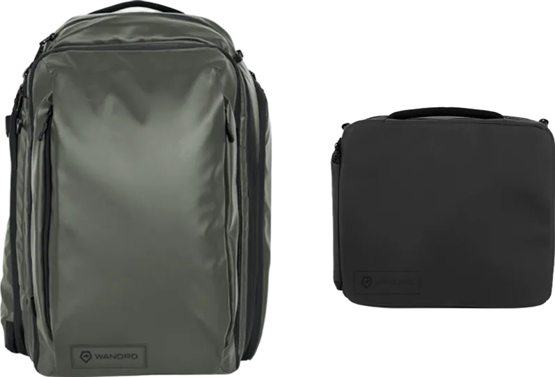 Rucsac foto WANDRD Transit Photo Bundle 35L Wasatch Green