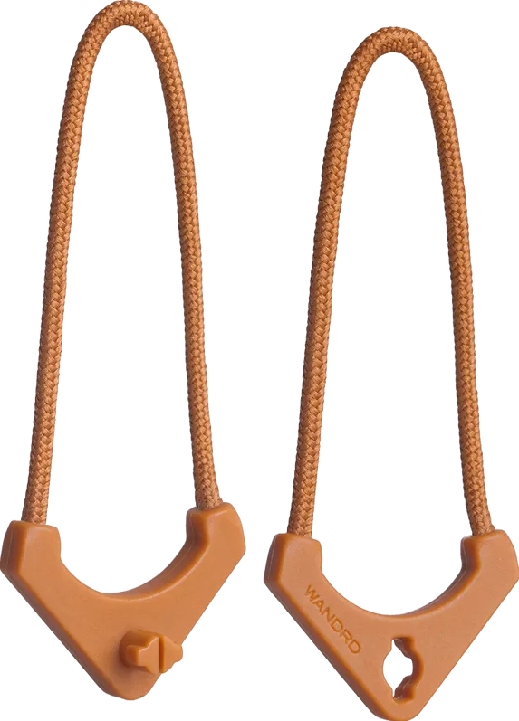 WANDRD WORRYLESS Zipper Puller Sedona Orange