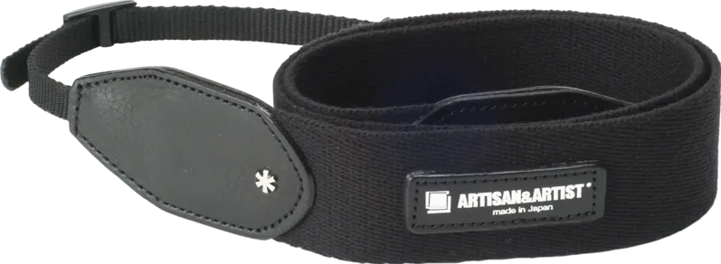 ARTISANARTIST ACAM-110A Wide Cloth Strap, 38mm (w/Tape-type) Black