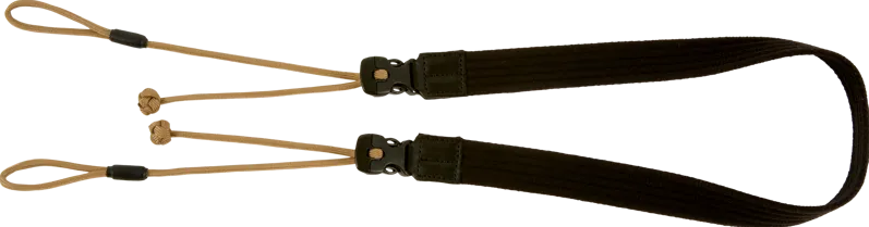 ARTISANARTIST ACAM-P25 Wide Length Parachute Cord Strap w/adjustable lengths (d-ring) Tan