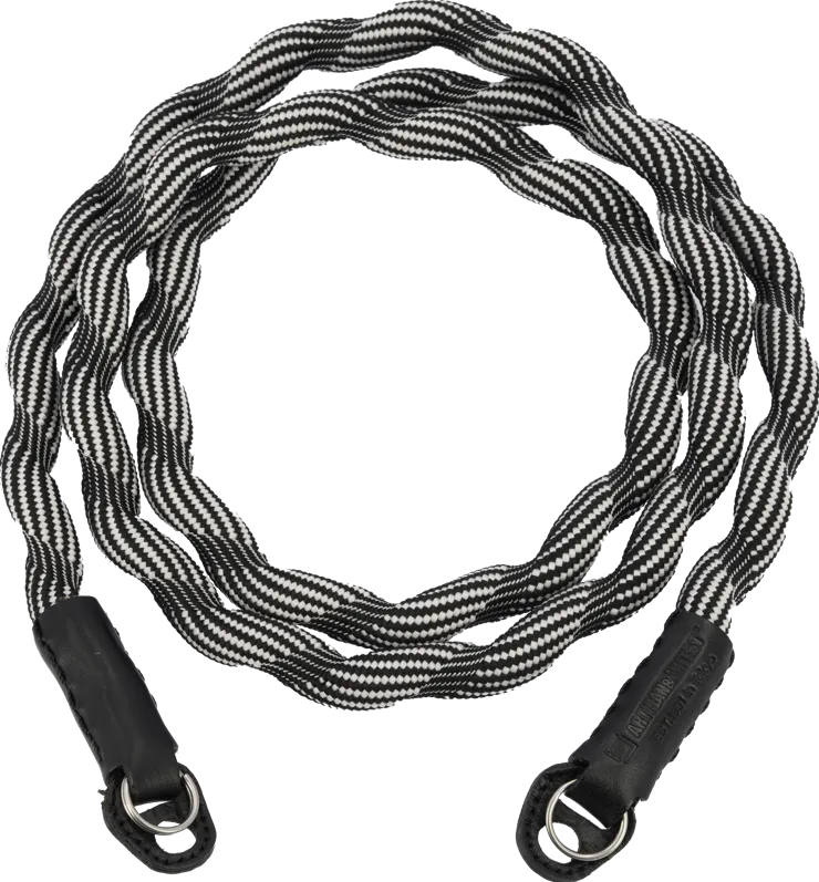 Curea spirala lunga ARTISANARTIST ACAM-708 negru/alb