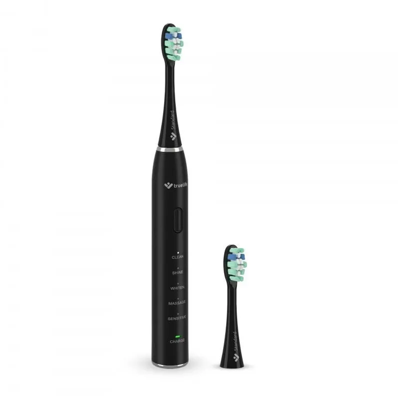 Truelife SonicBrush Clean30 Black Adult Oscillating toothbrush