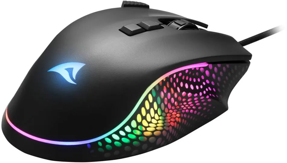 Mouse Sharkoon SHARK Force 3, gaming (negru)
