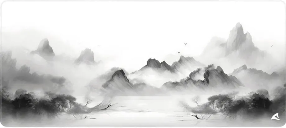 Mouse pad Sharkoon Sharkoon SKILLER SGP35 D5, gaming mouse pad white/grey, size XXL