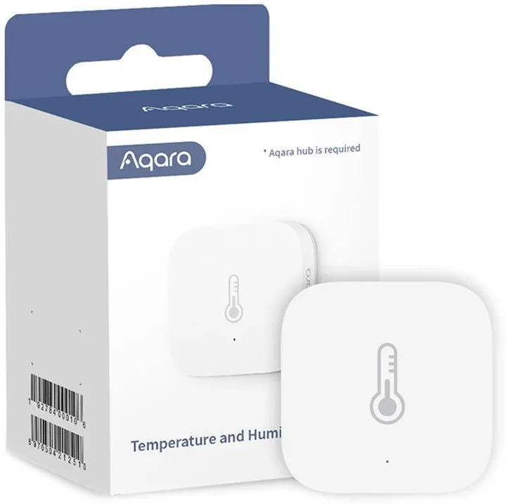 Aqara Temperature and Humidity Sensor Zigbee White (TH-S02D)
