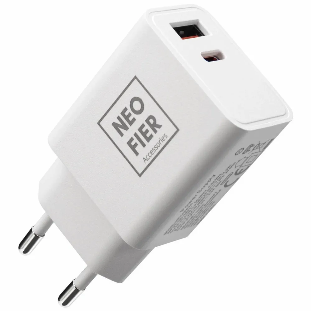 NeoFier NeoFier 20W Dual Port USB-C/USB-A