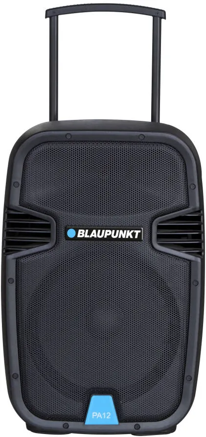 Blaupunkt PA12 portable speaker 650 W Stereo portable speaker Black