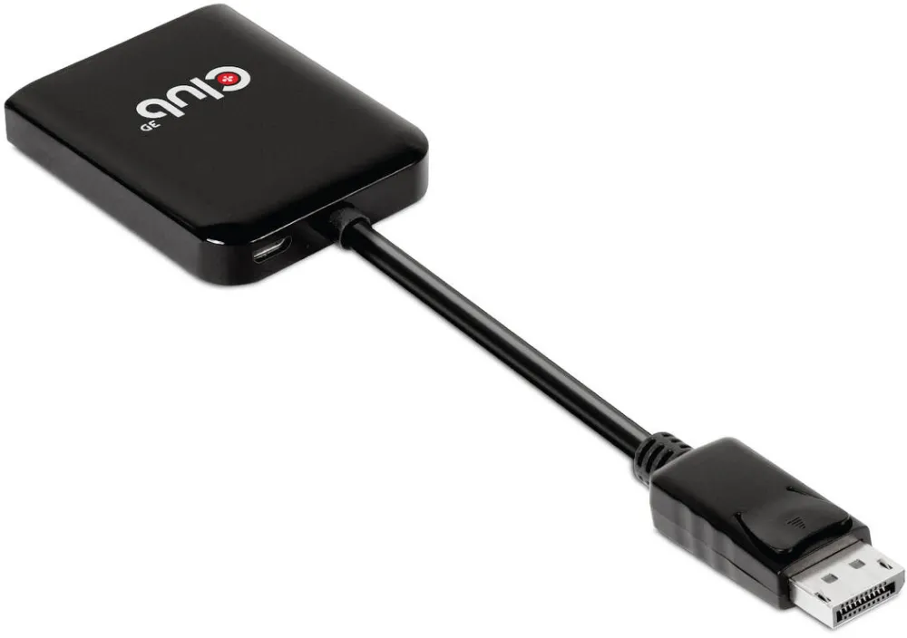 Adaptor CLUB 3D Multi Stream Transport (MST) DisplayPort 1.4 la HDMI Dual Monitor 4K60Hz M/F
