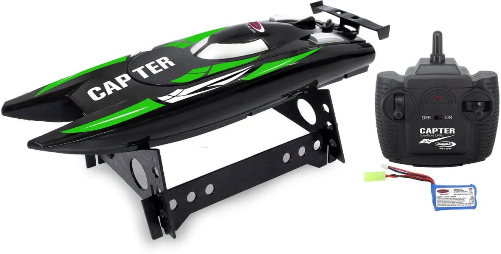 Barca Jamara Capter Speedboot negru verde