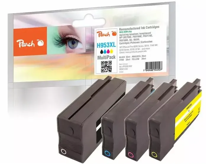 Cartus Compatibil Peach Inlocuitor Pentru HP Nr.953XL MultiPack REM,OEM,KOM