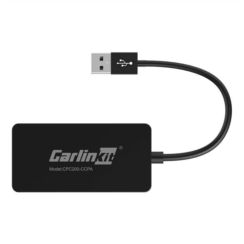 Adaptor wireless Carlinkit CCPA Apple Carplay/Android Auto (negru)