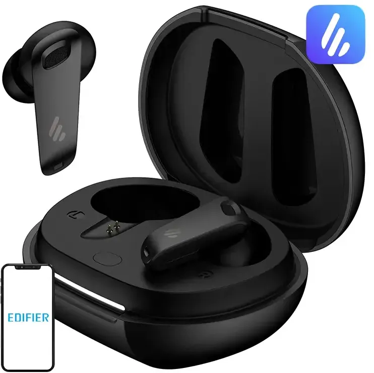 Casti Bluetooth Edifier Wireless headphones TWS Edifier NeoBuds Plus, ANC (black)