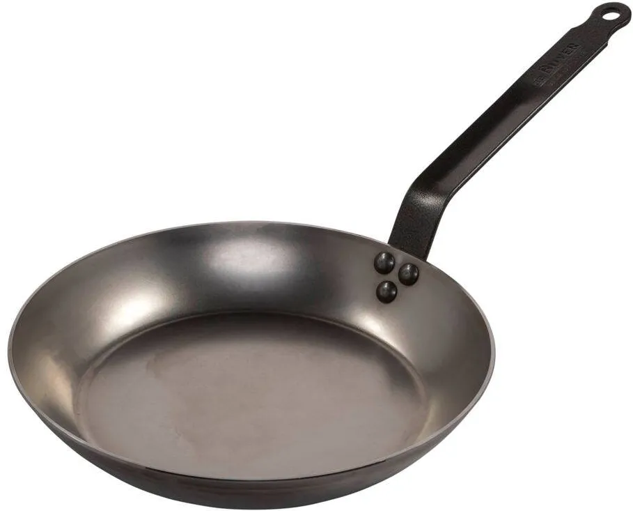 De Buyer Carbone Plus Lyonnaise Frying Pan, 28cm