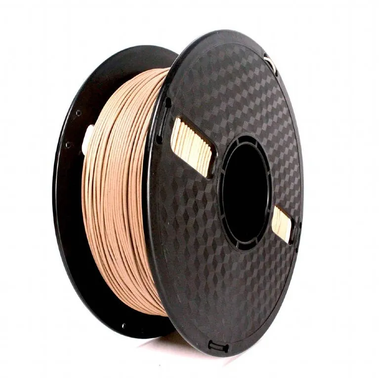 Gembird Filament, PLA wood natural, 1.75 mm, 1 kg