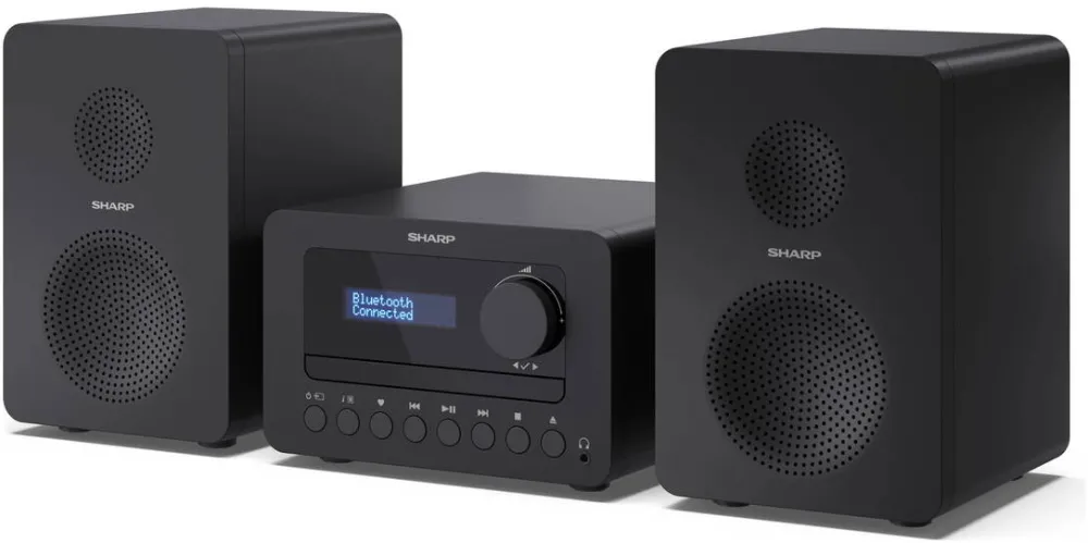 Sharp XL-B514(BK) TOKYO FM Hi-Fi Micro System, Black