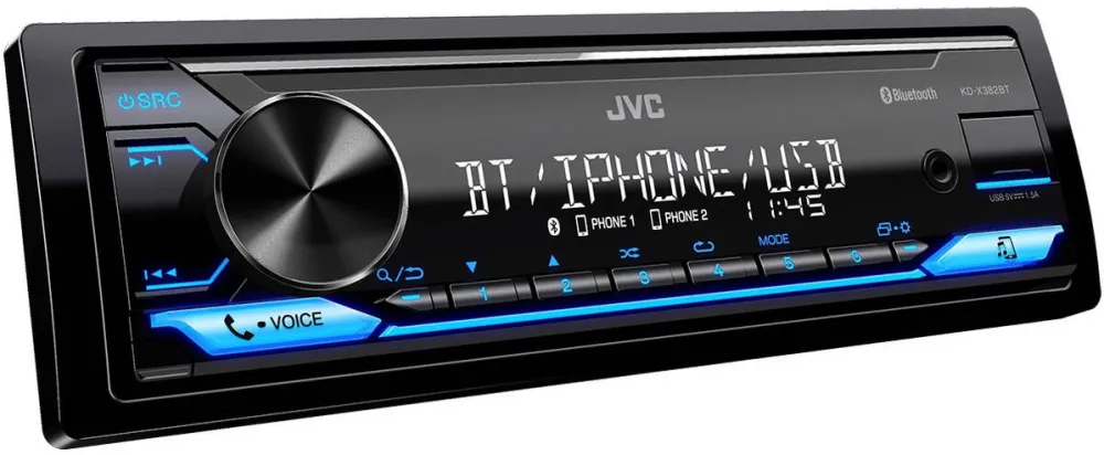 Player Auto JVC Radio car KDX-382BT