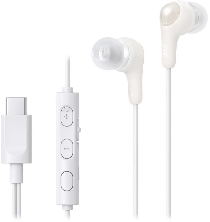 Casti Bluetooth JVC HA-FR9UC - in-ear , white