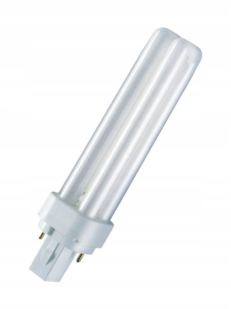 Osram Bec Compact Fluorescent Osram Dulux D / PL-C 2 Pini 26W G24d-3 1750Lm Forma Stick Lumina Alba Naturala 4000K