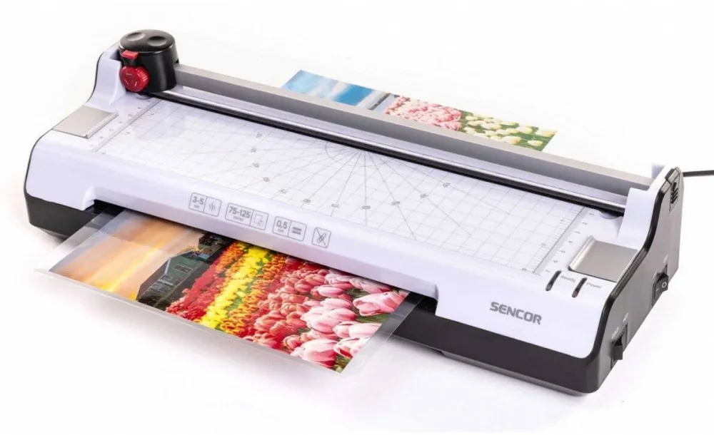 SENCOR Laminator 2w1 SENCOR SLA 230 A4, folii 2x75-2x125 mm, cu gilotina