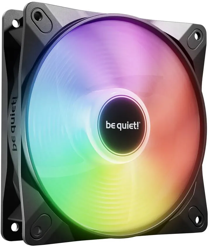 be quiet! Ventilator PC be quiet! Light Wings LX 120 mm PWM Reverse, negru, ARGB, BL132