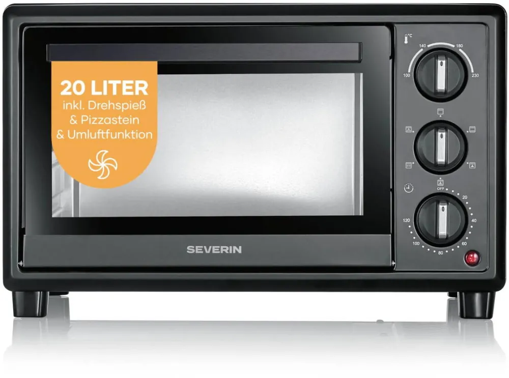 Cuptor electric mic SEVERIN Bake&Toast TO 2079 20L 1600 W