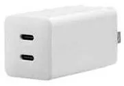 Asus Incarcator ASUS AC65-05, 65W, 2 USB Type-C, alb, 1.5m cablu