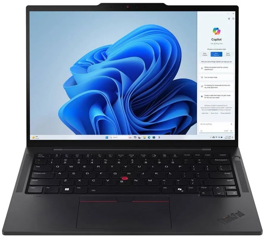 Laptop Lenovo ThinkPad T14s Gen 5 21LTS33200, 14 inch 1920 x 1200, Intel 135U 12 C / 18 T, 1.6 GHz - 4.4 GHz, 12 MB Intel® Smart Cache cache, 15 W, 16 GB LPDDR5X, 512 GB SSD, Intel Graphics, Windows 11 Pro