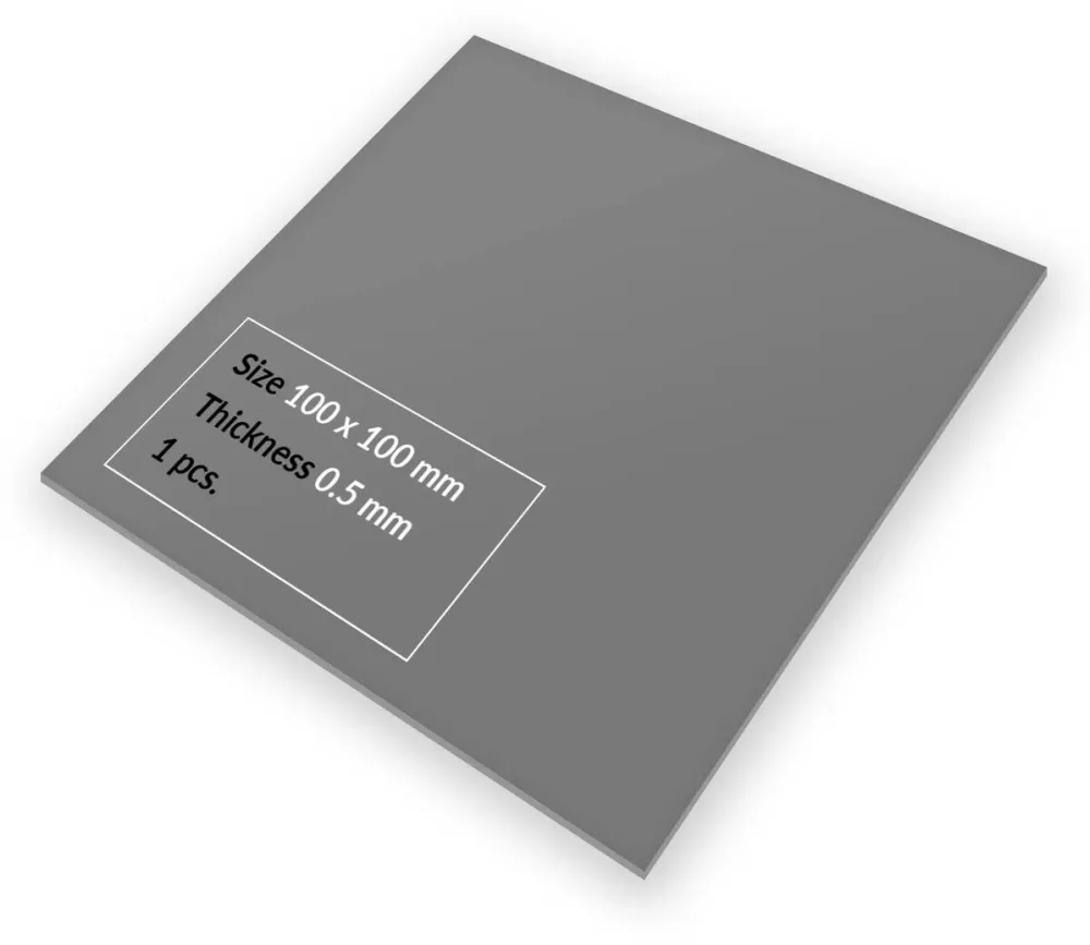 Pasta termoconductoare ARCTIC Thermal Pad Arctic „TP-4″, 100 x 100 mm 0, 5mm grosime, densitate 3.4 g/cm3
