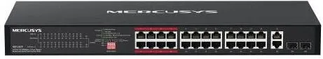 Bridge/Range Extender MERCUSYS MS126CP, 24 porturi, PoE+