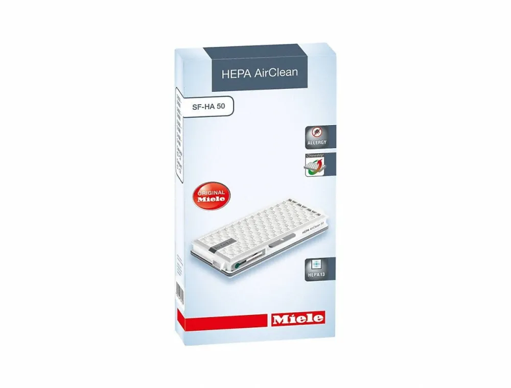 MIELE Filtru aspirator HEPA AirClean SF-HA 50, compatibil cu gamele C3, S4000, S5000 si S8000