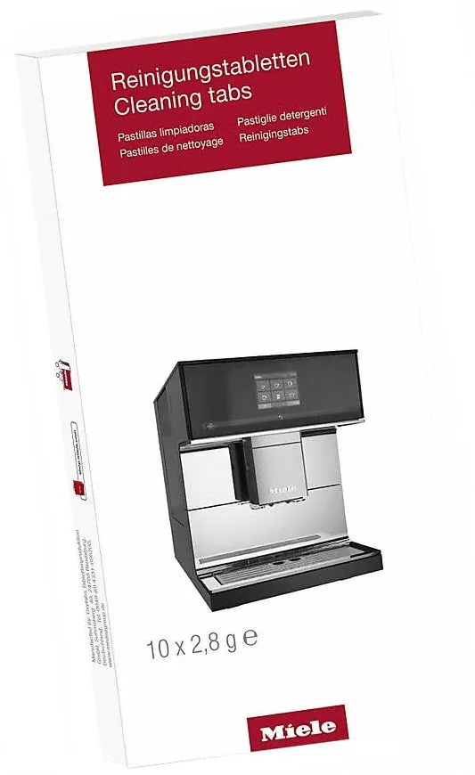 MIELE Tablete pentru curatarea unitatii de infuzie a espressoarelor, 10 tablete