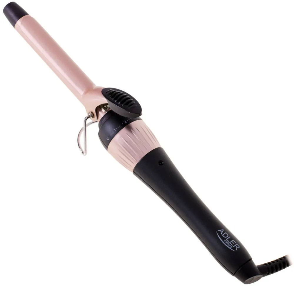 Adler AD 2116 Curling iron, Black/Pink