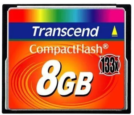 Card de Memorie Transcend Compact Flash 133X 8GB